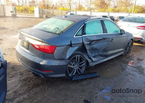 2015 Audi S3 2.0T Premium Plus z USA, uszkodzony, nr VIN WAUBFGFF7F1081221